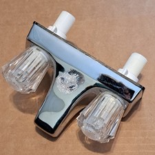 BPC UTOPIA MODEL 20151207 RV TUB AND SHOWER DIVERTER FAUCET 4 INCH CENTER CHROME