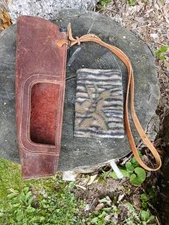 Vintage hipshouldersaddle quiver Leather