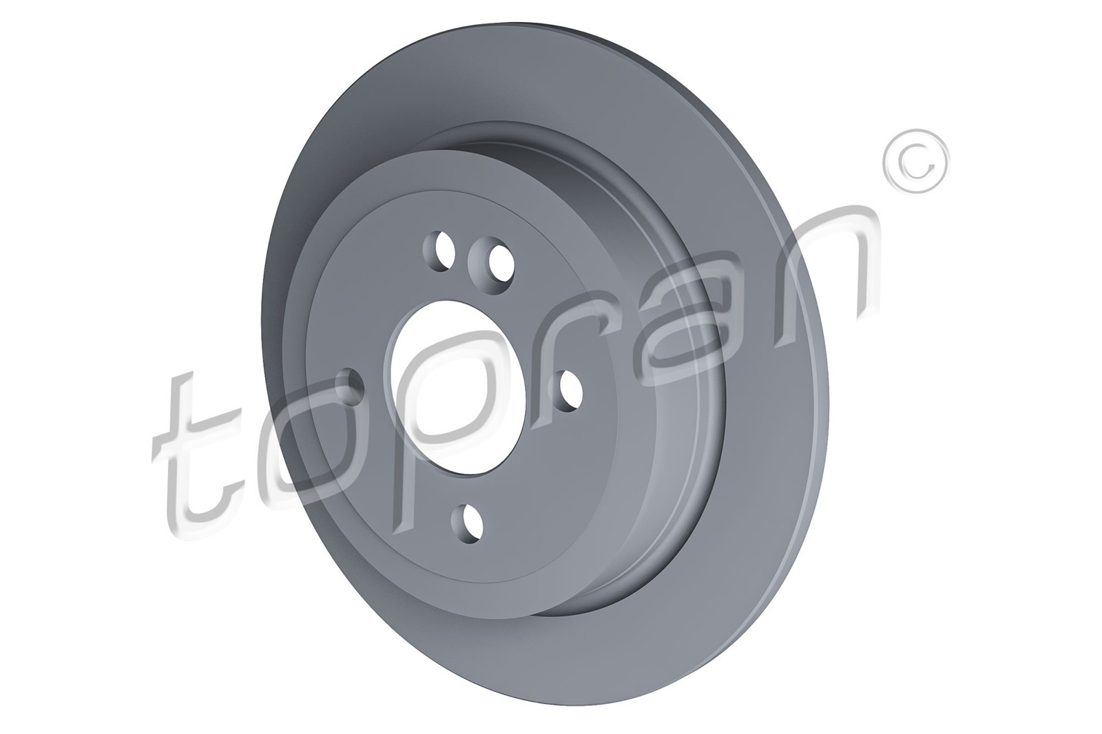 2X Topran Bremsscheibe Coated 501 015 FüR R53 Mini R52 R50 Cooper One-image