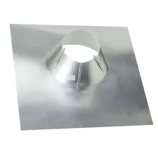 4 In. Aluminum Code Cap Base Vent Pipe Flashing