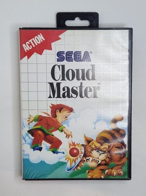 Cloud Master (Sega Master System, 1989) Game CIB Complete Tested Retro