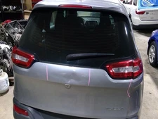 Used Deck Lid fits: 2014 Jeep Cherokee w/rear view camera privacy tint glass Gra