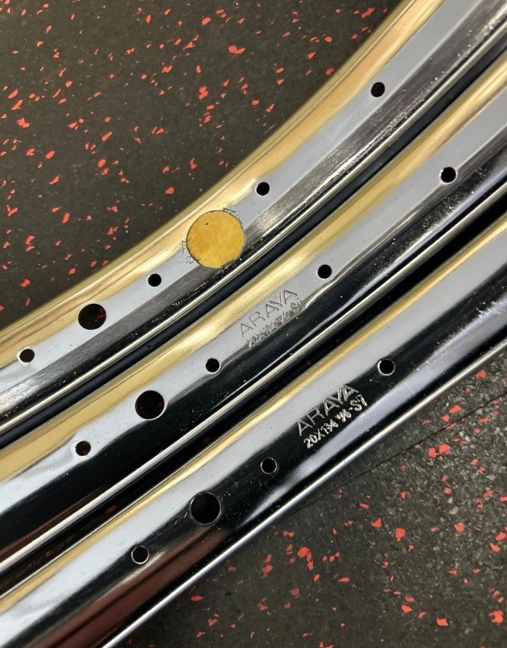 Araya Rims for BMX Bike-Old School Vintage Bicycle Parts for sale