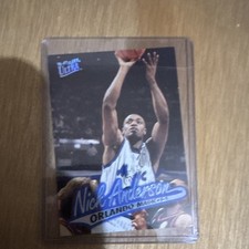 Fleer Ultra Nick Anderson Orlando Magic #77 Base Set NBA Basketball Card