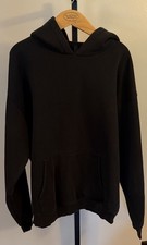 Skims Women  s Classic Cotton Fleece Hoodie Washed Onyx Medium PL-PLO-8365W