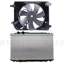 For 2006-2011 Honda Civic 1.8L 2.0L Radiator and Cooling Fan Kit Aluminum 2922