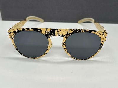 Mykita Sonnenbrille Herren Damen Rund  Maison Margiela Gold Panto NP:599 