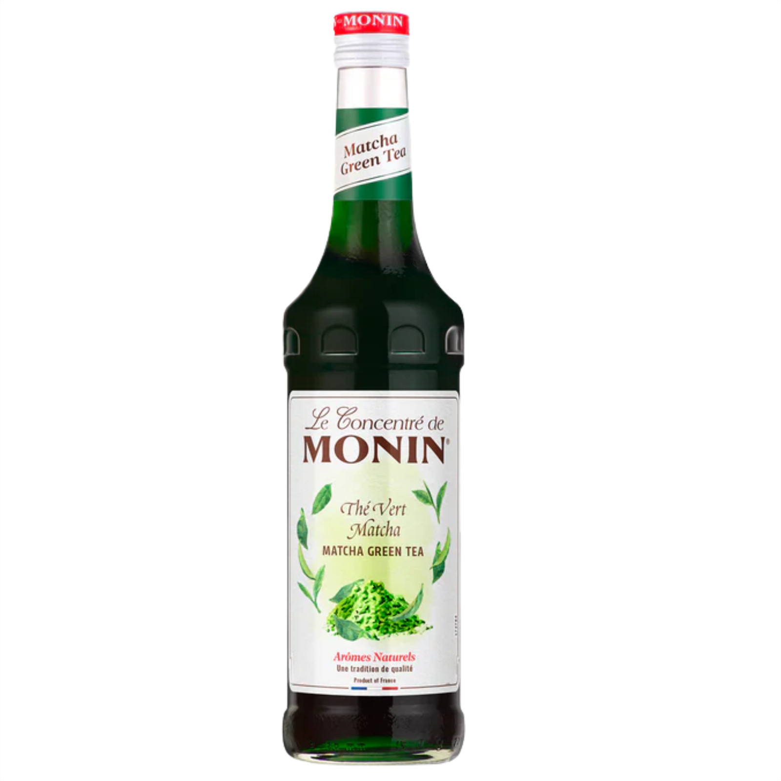 Monin Matcha Green Tea Concentrate 25cl for Lattes, Iced Drinks and Baking