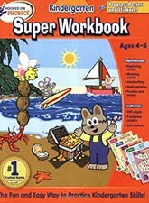 Hooked on Phonics Kindergarten Super Workbook Paperback Inc. Staf