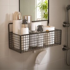 Adhesive Shelves for Bathroom Large Capacity Shower Shelf reasonable