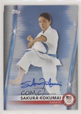 2021 Topps US Olympic & Paralympic Team and Hopefuls /50 Sakura Kokumai Auto 0c3