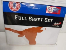 The Northwest Company NCAA Texas Longhorns Sheet Set, Full, Team Colors