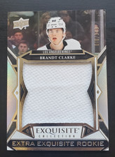 2022-23 Exquisite Collection Brandt Clarke Extra Exquisite Rookie Patch 10/349
