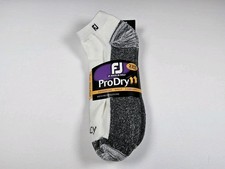 FootJoy Men's ProDry Advanced Golf Comfort Socks Cushioned 2 Pairs Ankle 12-15