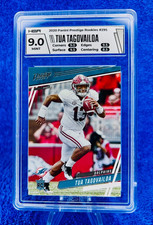 Tua Tagovailoa RC 2020 Panini Prestige #295 Miami Dolphins QB Rookie Card. rookie card picture