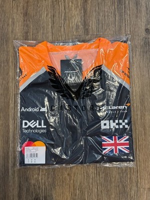 McLaren Formula 1 Lando Norris Castore Tee Medium M Black Phantom 2025 New F1