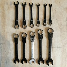 Proto Anti-slip Metric Locking Flex-head Ratcheting Spline Wrench Set Jscvmf-12s Proto Anti-slip Metric Locking Flex-head Ratcheting Spline Wrench Set Jscvmf-12s