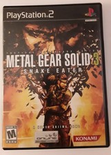 PS2 Metal Gear Solid 3 Snake Eater  