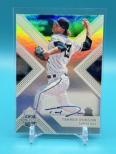 Tanner Dodson 2018 Panini Elite Extra Edition Auto #70 Tampa Bay Rays