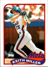 Keith Miller Topps - Rediscover Topps 1989 Topps Stamped Buybacks Bronze 557 NM
