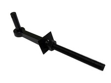 13" Black Gate Hook to Bolt with 19mm Pin farm field post agricultural