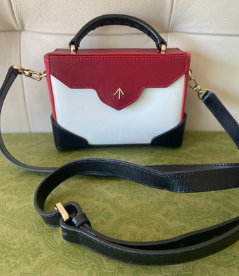 MANU Atelier Micro Bold Top Handle Shoulder Bag - Multi