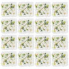 Artificial Flower Wall Panels, 16 PCS Flower Wall Panels, Artificial Flowers Wal