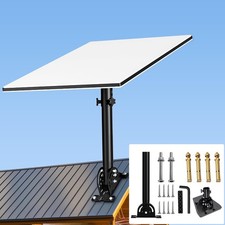 Starlink Heavy Duty Pivot Roof Mount, 160 Degree Tilt for Better Signal