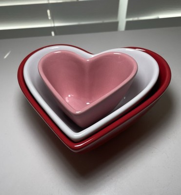 Chantal Heart Shaped Measuring Cups Set of 3