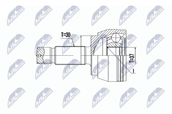 NTY Gelenksatz, Antriebswelle NPZ-ME-025 FüR MERCEDES-BENZ-image