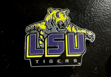 LSU Tigers Belt Buckle Mascot Louisiana State University NCAA