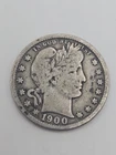 1900 S Barber Quarter - Nice Original Coin ☆ 1173