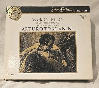 Verdi: OTELLO Arturo Toscanini Collection Vol. 58 Box Set 2 CDs