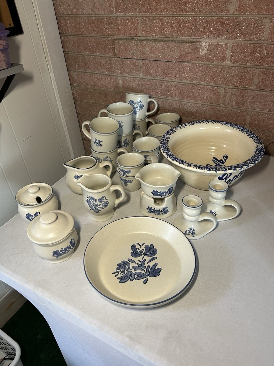 23 Piece Mix Pfaltzgraff Yorktowne Stoneware Set Buy some or All