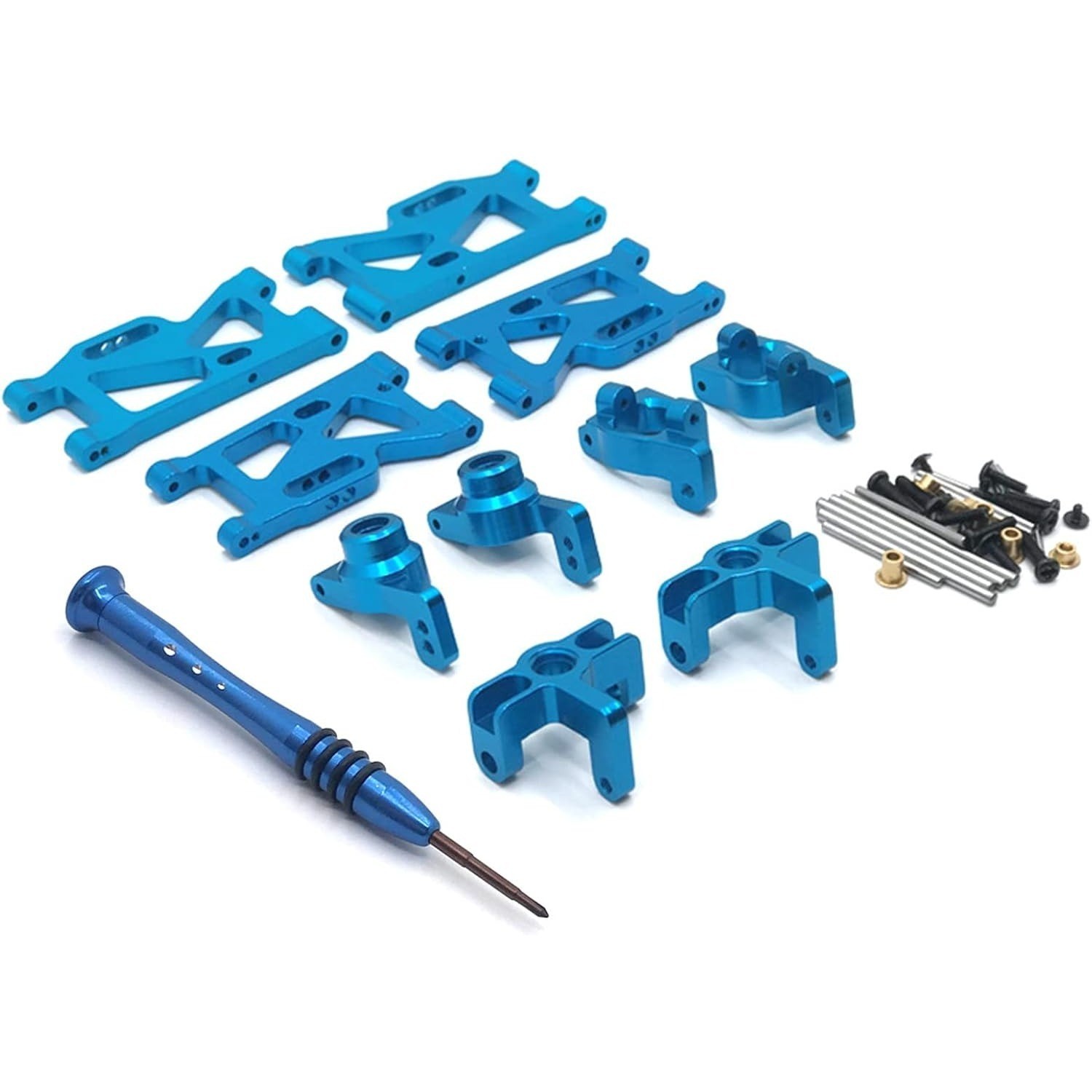 Metal Front Rear Swing Arms,Upgraded Part Kit for WLtoys 1/14 1/12 RC Car