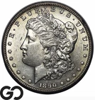 1890-S Morgan Silver Dollar Coin Flashy Choice AU++/Unc
