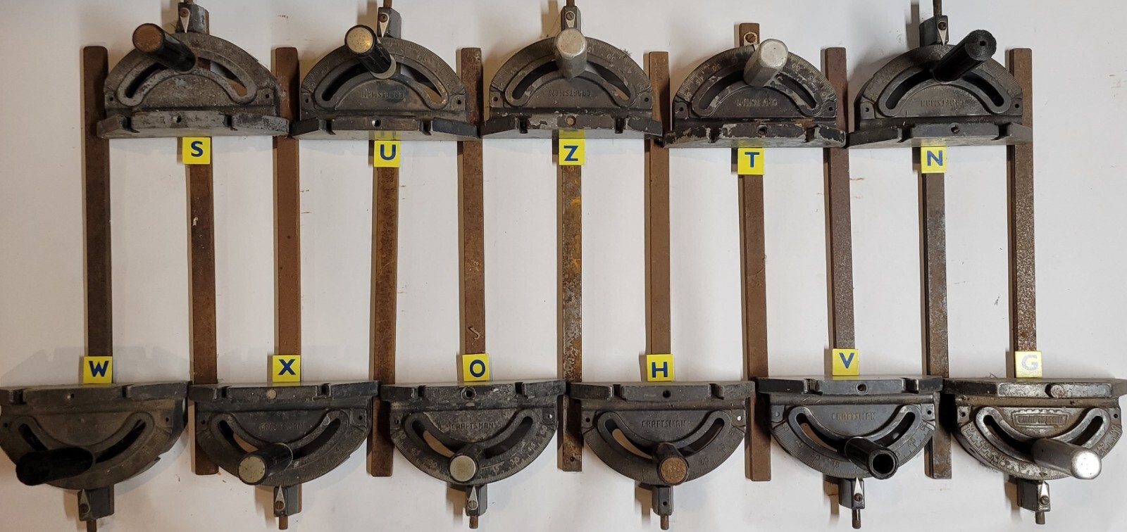 "Good" QTY 1 Craftsman Table Saw Miter Gauge Std Bar 3/8" x 3/4" x 171/2" Lg. eBay