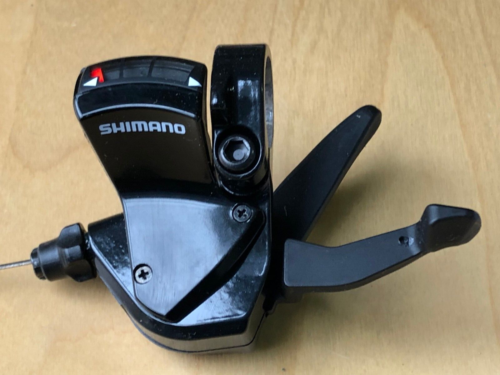 New Shimano SL-R441 Left Shifter 2/3 Speed Shift Lever Road Touring Glossy Black - Picture 1 of 1