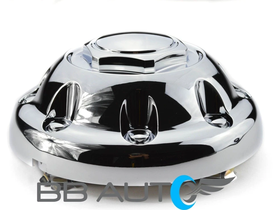 NUEVO JUEGO DE 4 TAPACUBOS CENTRALES DE ALEACIÓN CROMADOS 16" PARA DODGE RAM 2500 2000-2002 Foto 3 de 4