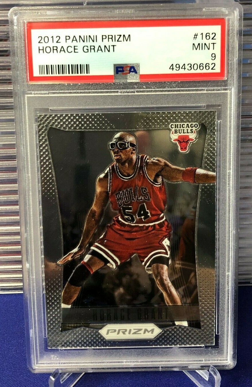 PSA 9 - 2012/13 Panini FIRST YEAR Prizm HORACE GRANT Bulls #162 (POP 17)