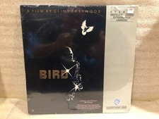 Sealed Bird Laserdisc Laser Disc LD Clint Eastwood Jazz Charlie Parker