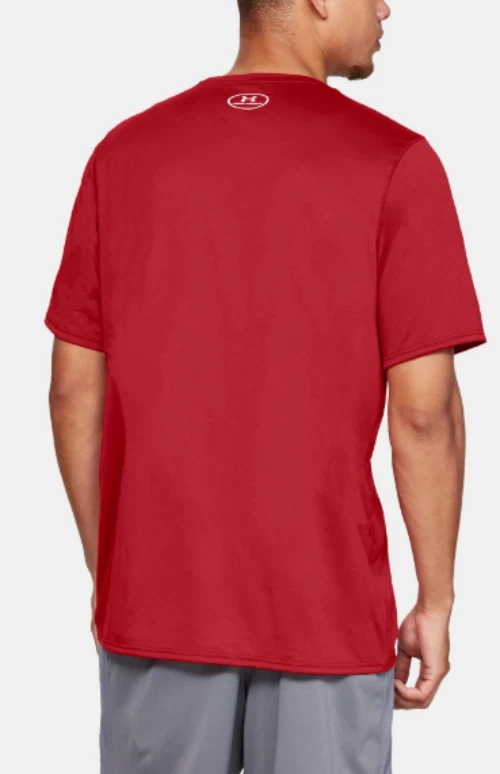 Under armour Coupe Ample Homme Chemise Manche Courte, Rouge, Taille S - Photo 3/3