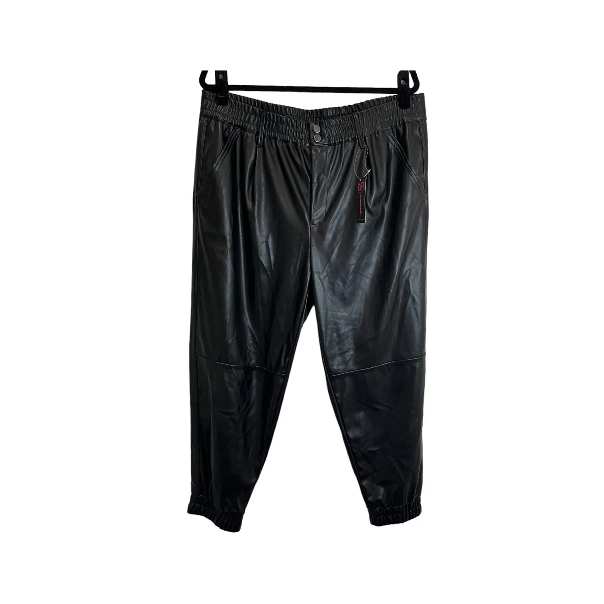 Pantalon Jogger Fille No Boundaries – Rose, Taille L (11/13) – Polaire Stretch