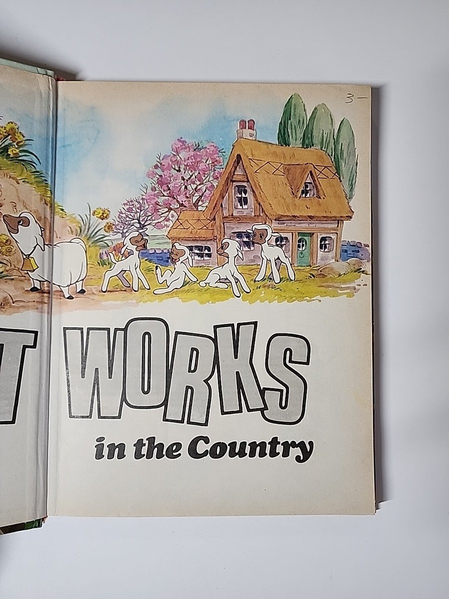 ディズニー How it Works in thecountry Vintage Walt Disney's How It Works in the Country (1982, Hardcover