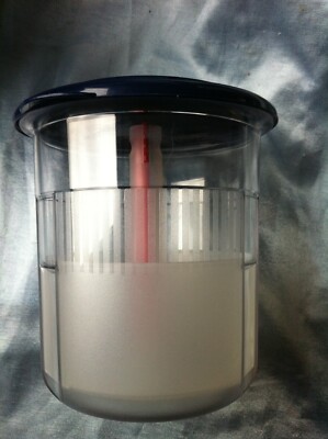 C96 Tupperware pikantus gurkenlift gurkenfahrstuhl tafelperle dunkelblau eleganz