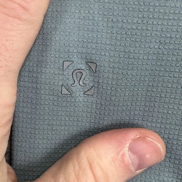 Lululemon Fast T-Shirt Adult Medium Blue Short Sleeve Athletic Tee Mens - Image 4 of 4