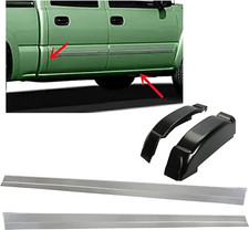 Outer Rocker Panels  Cab Corners Compatible with 1999-2007 Chevy Silverado GMC