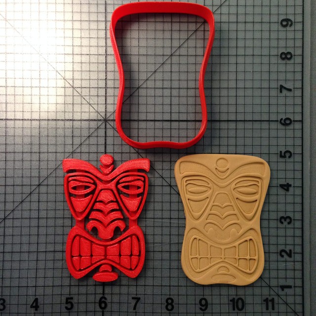 Tiki Face 101 Cookie Cutter and Stamp eBay