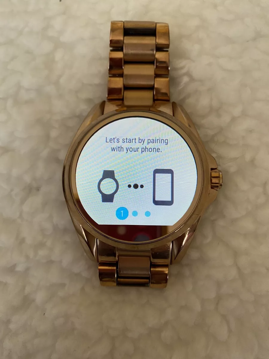 Michael kors digital watch hotsell rose gold