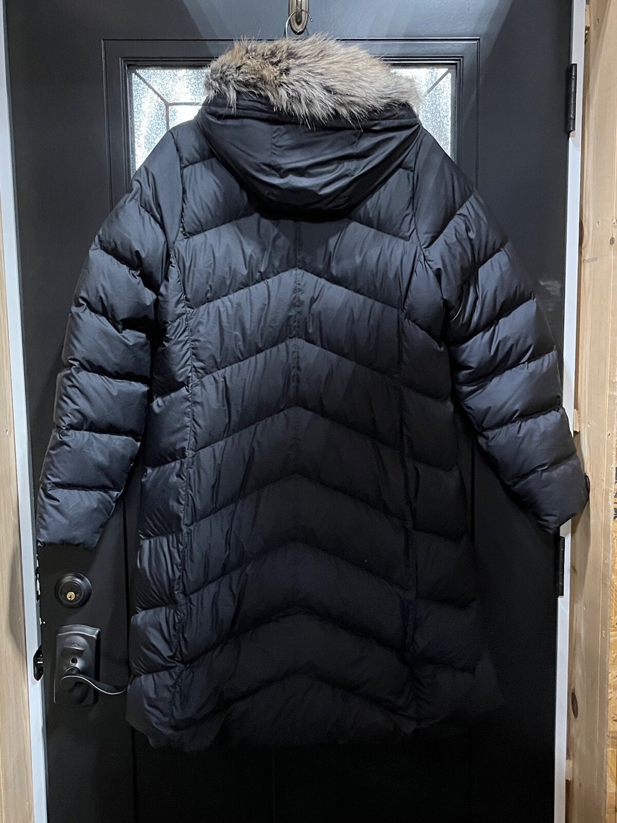 Marmot Women's Montreaux Full-Length Down Puffer Coat (Black,L) | eBay